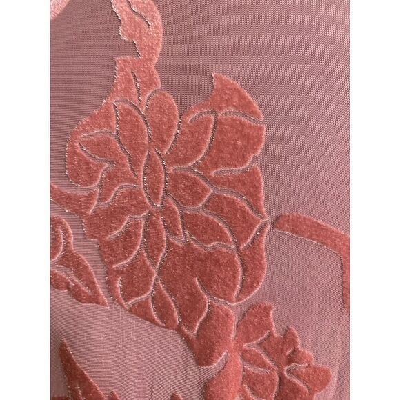 Torrid Lightweight Velvet Burnout Kimono Wispy Effortless Floral Size 1X/2X - Picture 8 of 12